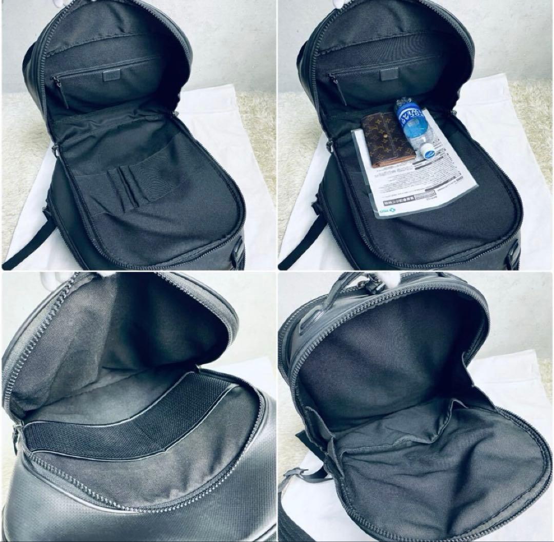 [早い者勝ち、激レア] 明日戻しますMONTBLANCイタリア製オールレザー 黒