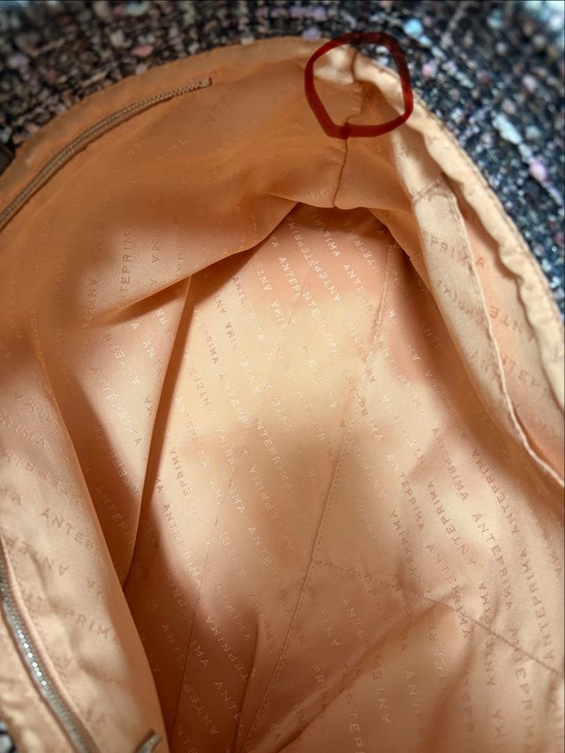 ANTEPRIMA ワイヤーツイード トートバッグ