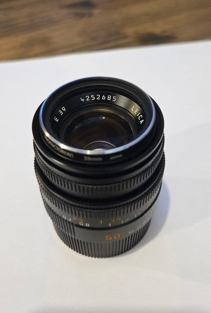 LEICA SUMMICRON-M 50mm f2.0 E39 3rd? 美品