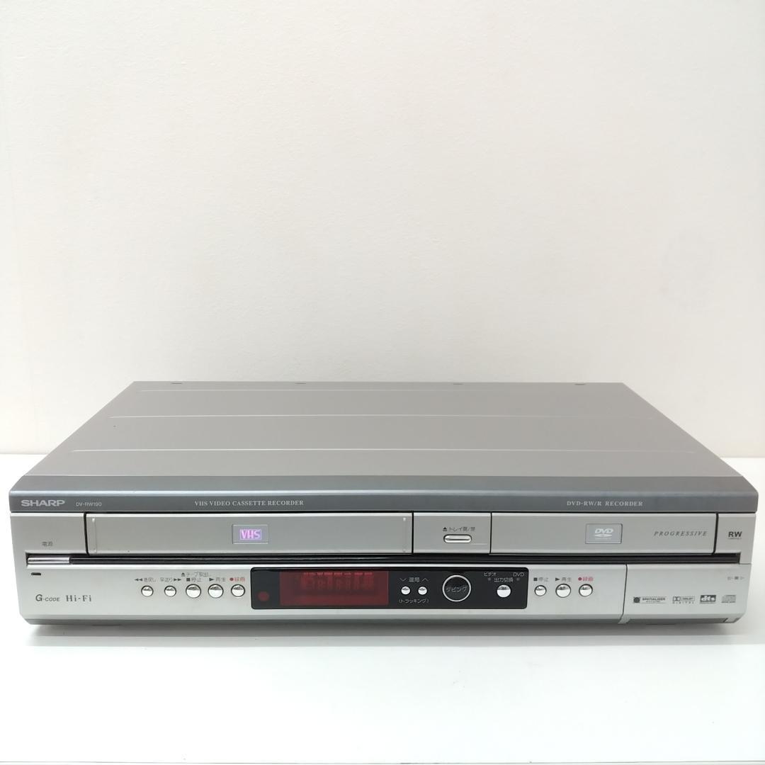 若《SLSPH》SHARP　DVDレコーダー　DV-RW190　AVケーブル付き