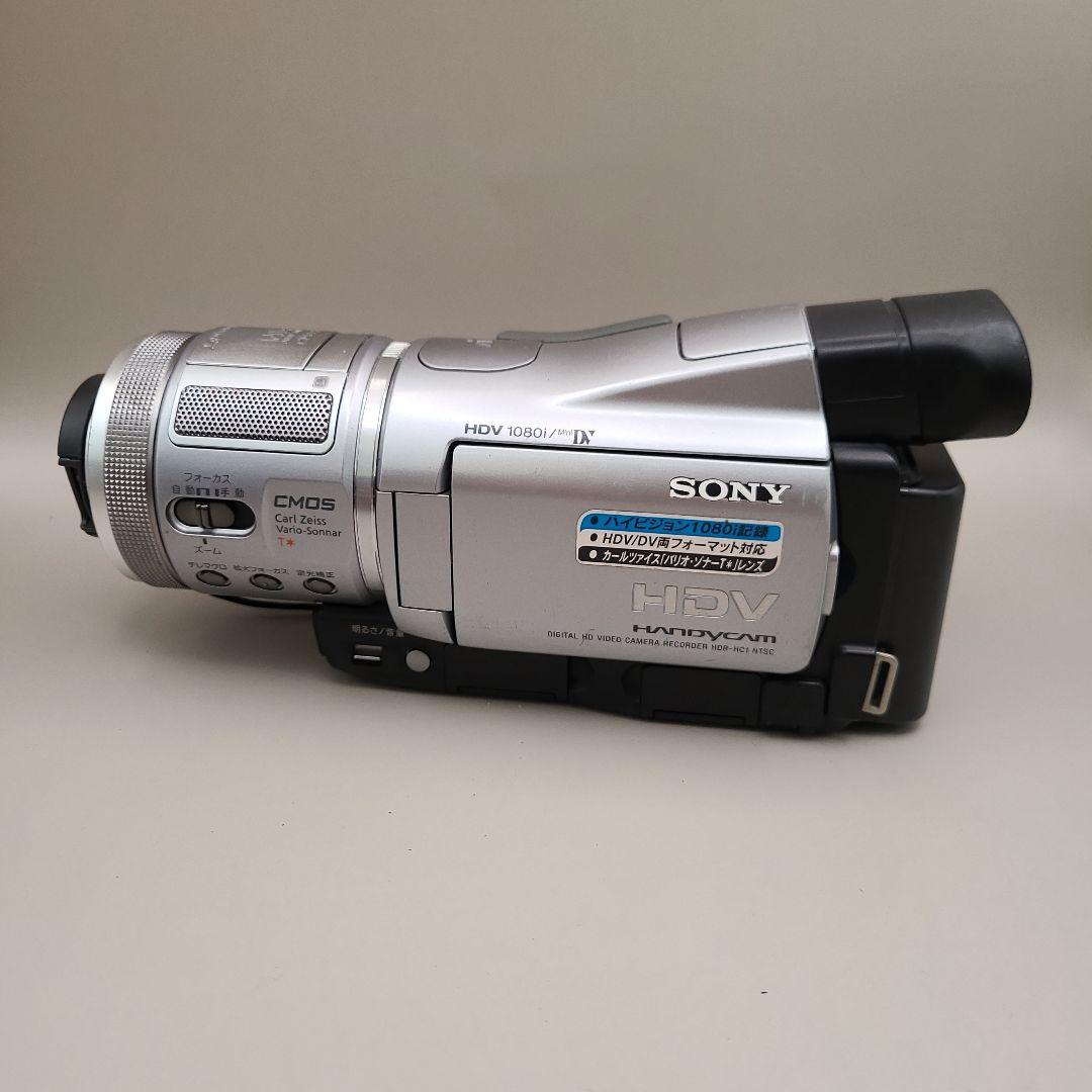 極美品 SONY HDR-HC1 シルバー　動作確認済み　箱付き