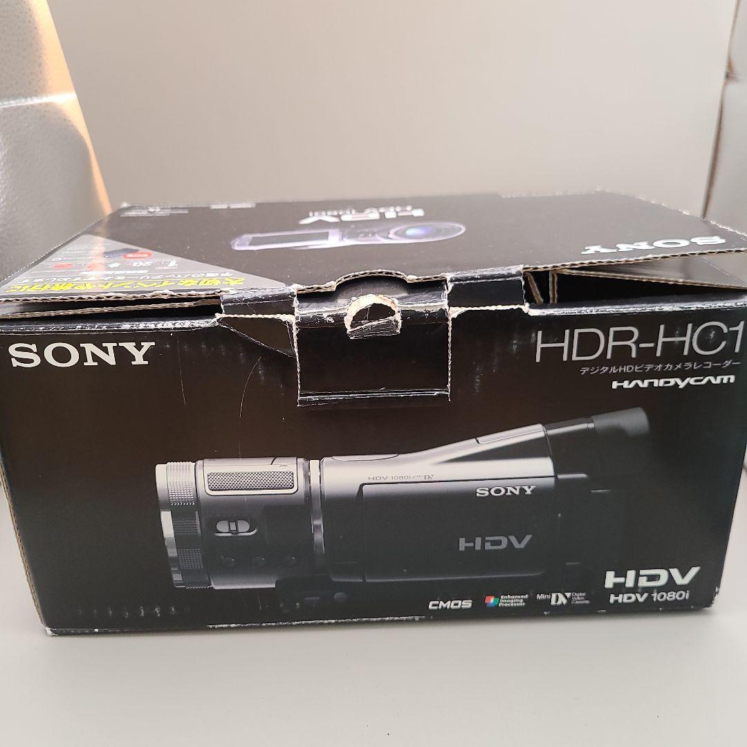 極美品 SONY HDR-HC1 シルバー　動作確認済み　箱付き