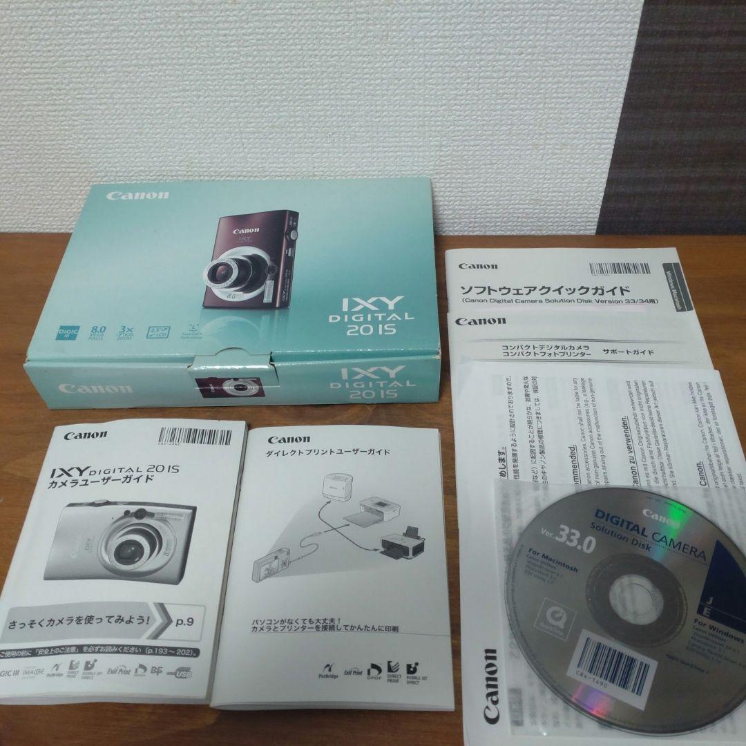 デジタルカメラ Canon IXY DIGITAL 20 IS