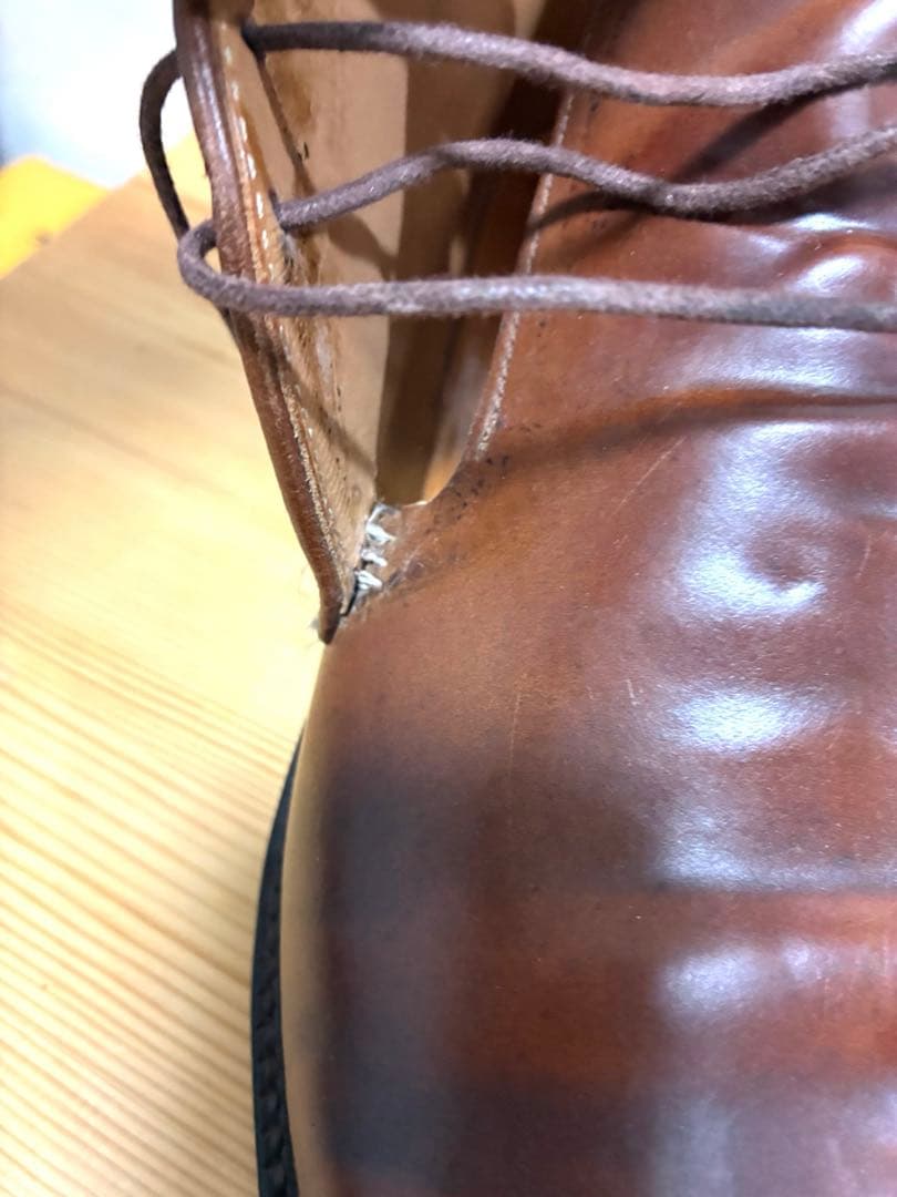 Alden オールデン　マホガニーコードバン　チャッカー　6.5 ウィスキー