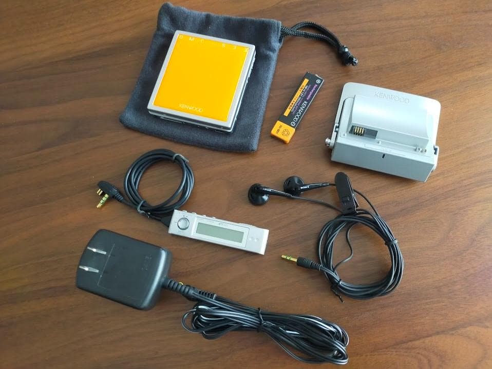 h*k様 ケンウッド ポータブルMDプレーヤー DMC-S33-D