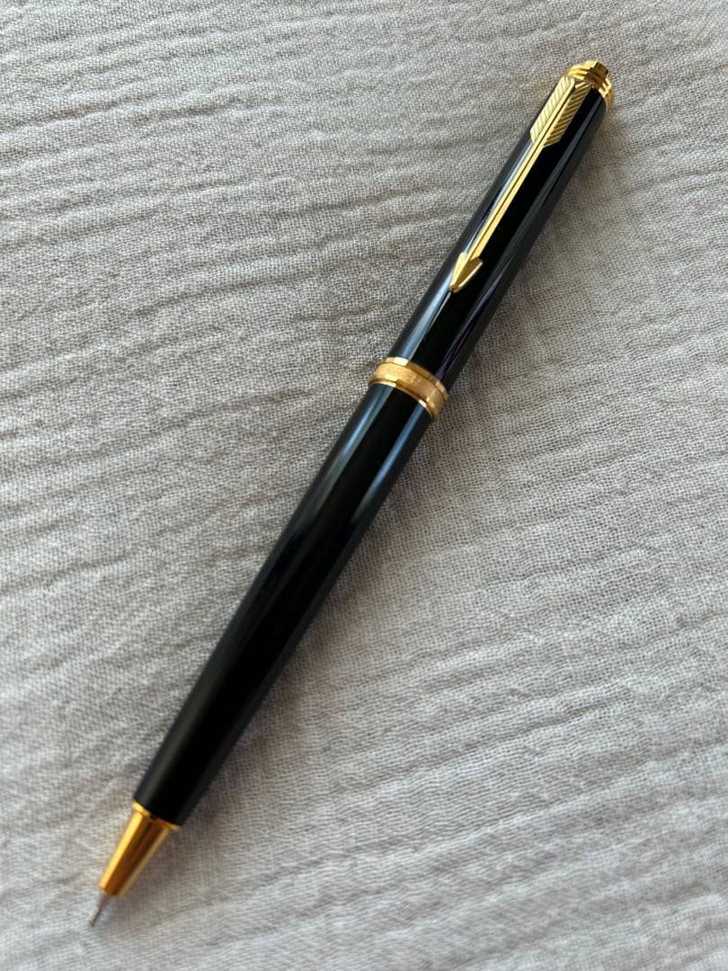 【極美品　希少】パーカー　プリミア　シャープペンシル　0.5 ブラック✖︎ゴールド