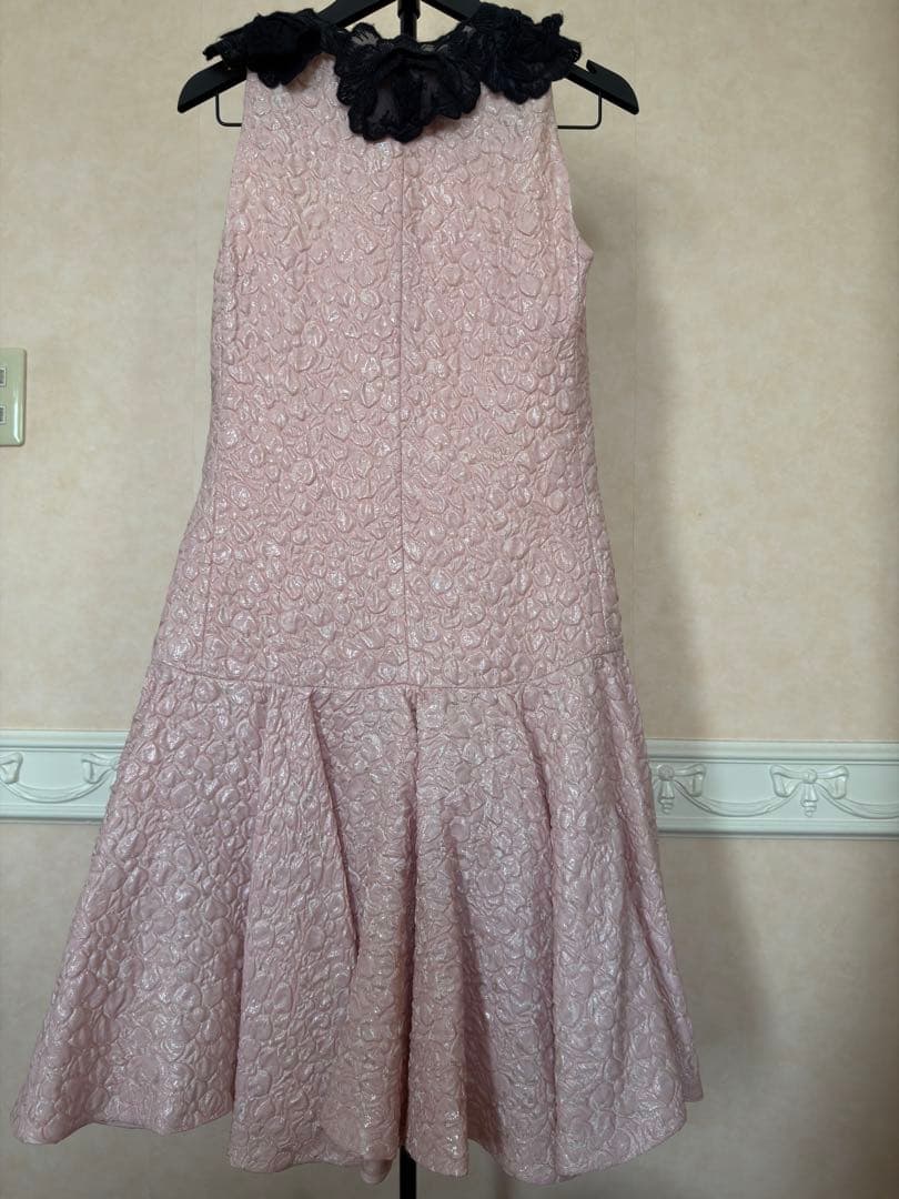 Giambattista Valliノースリーブ ワンピース ピンク