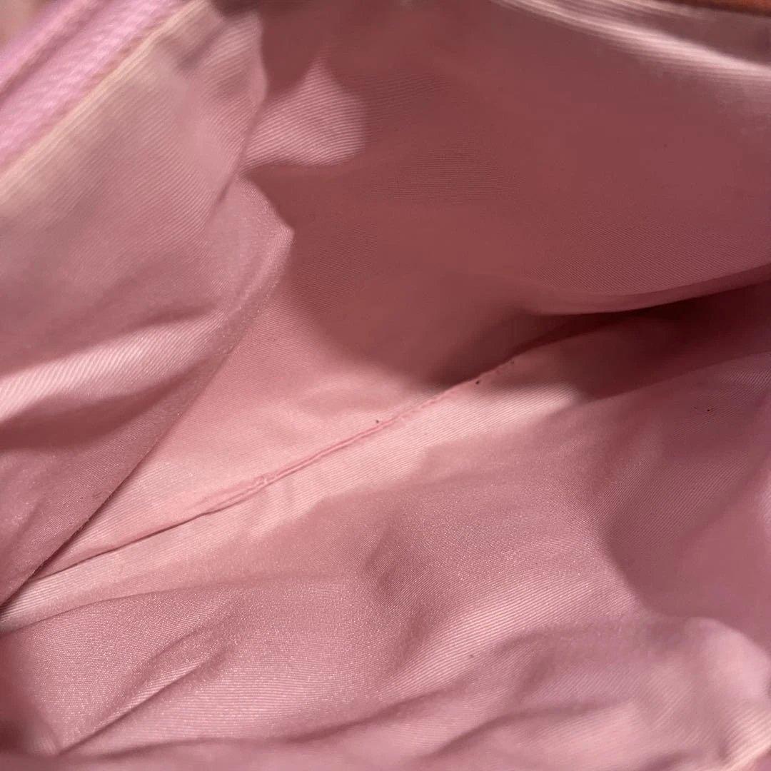 美品✨coach シグネチャー　ワンショルダー　ピンク　2ポケット