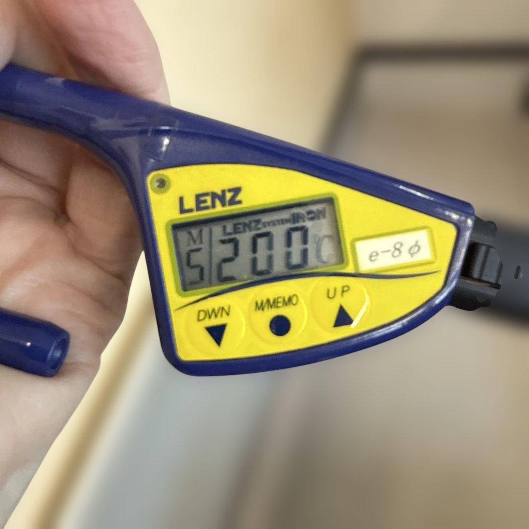 LENZ e-8φレンツアイロン　丸8ミリアイロン　理容アイロン