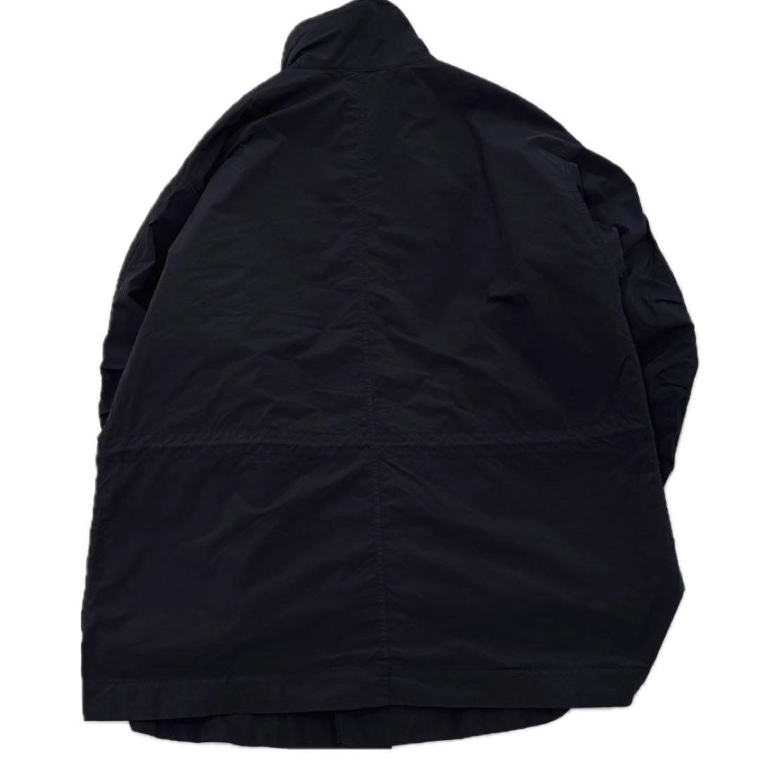 ATON / AIR WEATHER SHORT MODS COAT ブラック