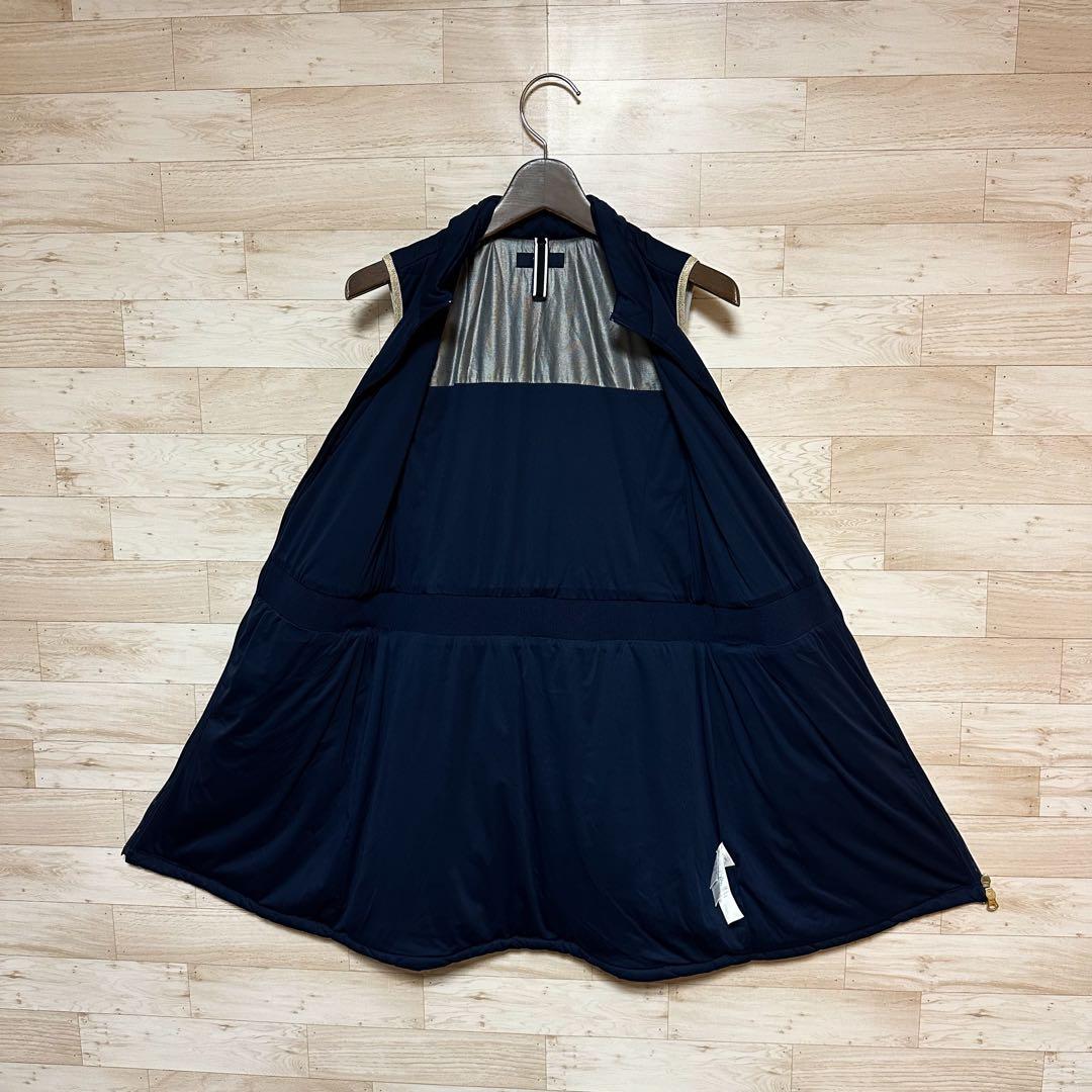 ✨CALLAWAY キャロウェイ 中綿ジップ ベストワンピース M✨