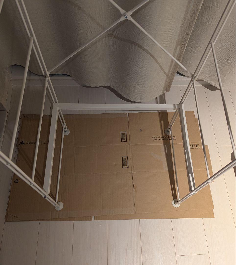 【無印良品】スチールユニットシェルフ/サイズ大/幅56cmタイプ/ ライトグレー