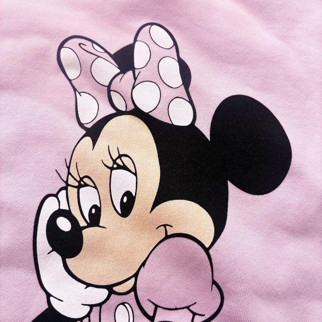 【25/11発売WCJ】Disney MINNIE SWEAT TOP ピンク