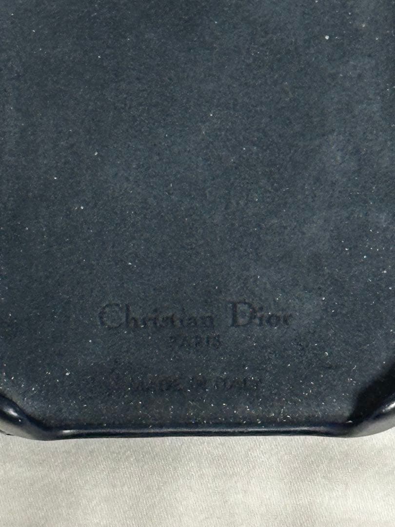 Dior ロゴ入り iPhoneケース カードポケット付き
