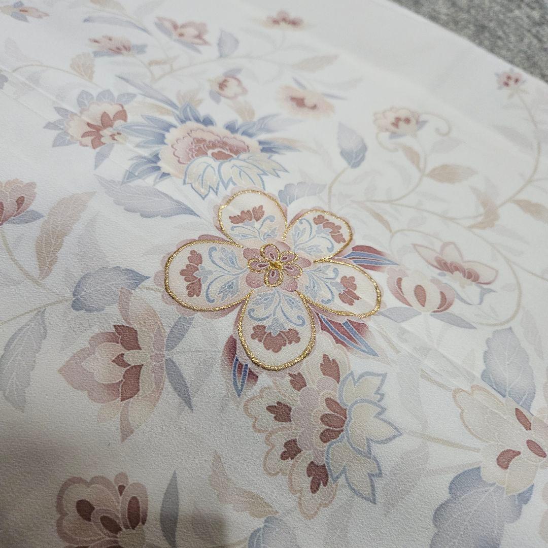 春先のお出かけに！訪問着と袋帯の2点セットになります。