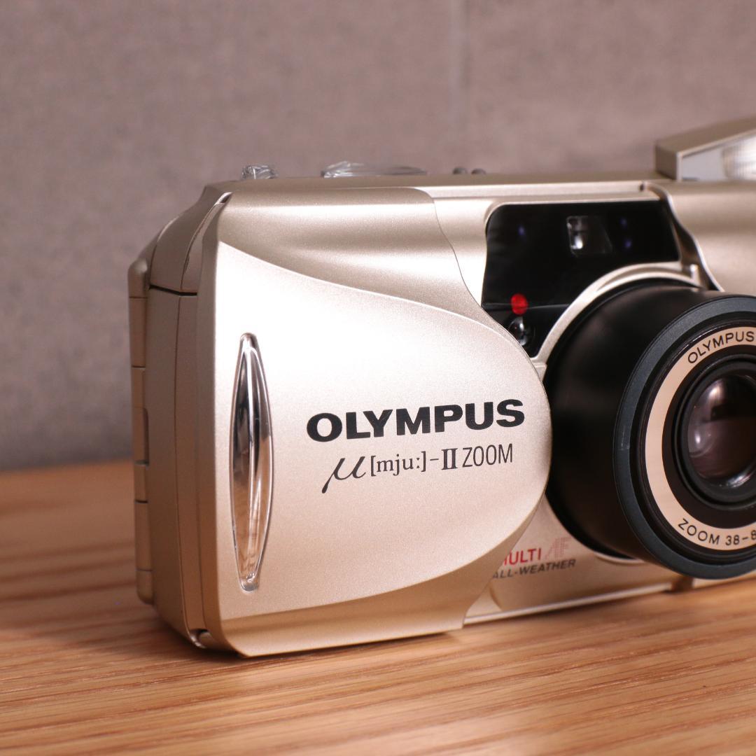美品 OLYMPUS μ [mju:] II ミューⅡ ZOOM 動作確認済