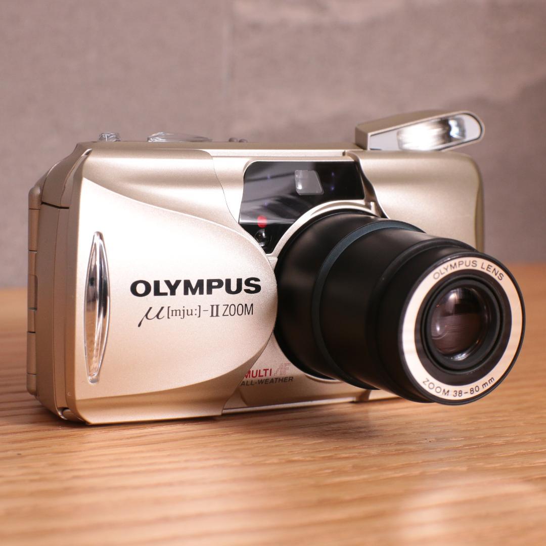 美品 OLYMPUS μ [mju:] II ミューⅡ ZOOM 動作確認済
