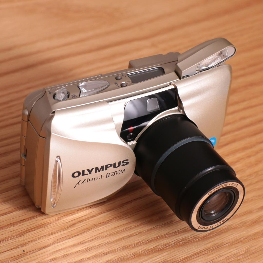 美品 OLYMPUS μ [mju:] II ミューⅡ ZOOM 動作確認済