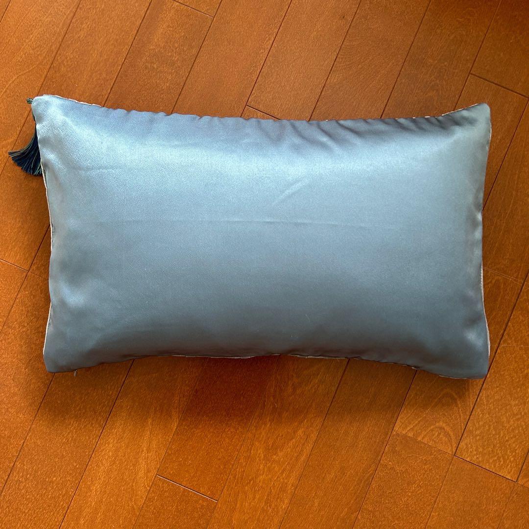 ブランドジュリエ　ベアトリスラヴェル　シルクベロアクッション　ウレス