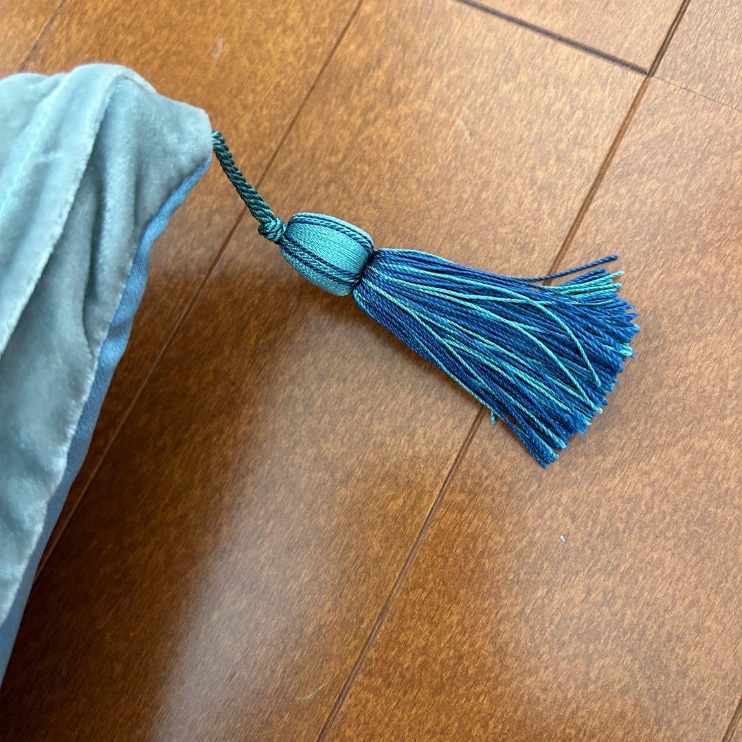 ブランドジュリエ　ベアトリスラヴェル　シルクベロアクッション　ウレス