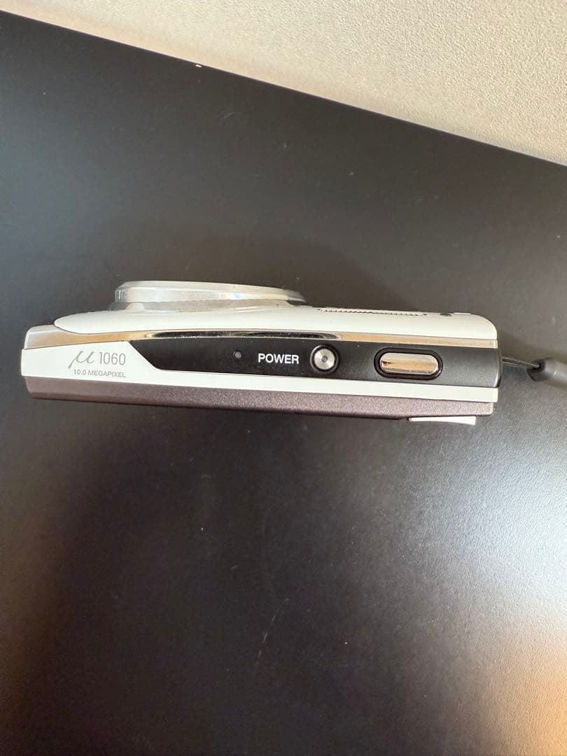 【動作確認済】OLYMPUS μ 1060 コンパクトデジタルカメラ　ホワイト