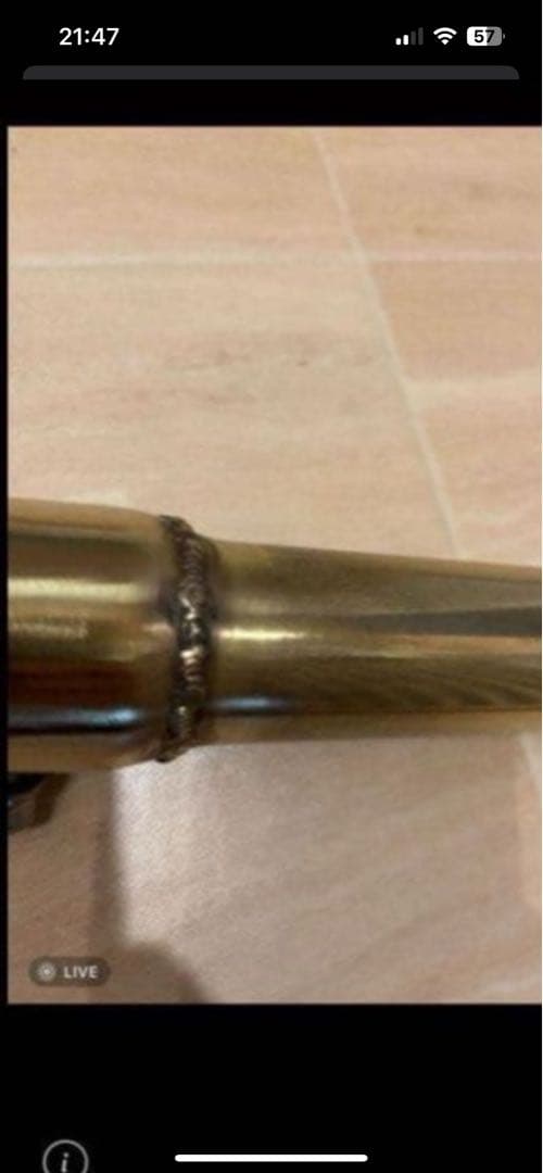 gt380 スガヤ　サンパチ　真鍮バッフル　サイレンサー　ss250 400