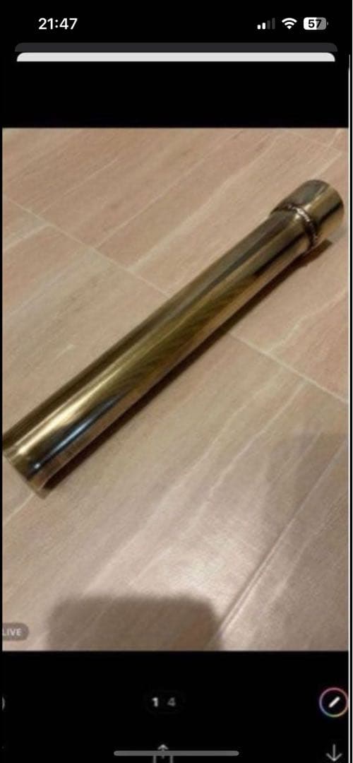 gt380 スガヤ　サンパチ　真鍮バッフル　サイレンサー　ss250 400