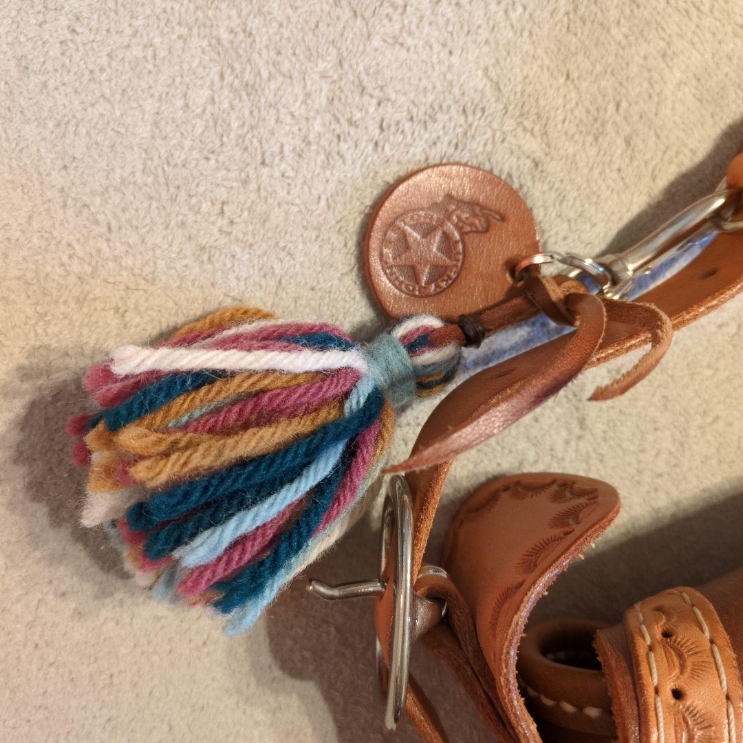 LUCKY JOHNラッキージョン　ショルダーバッグRSB12(タッセル付き)