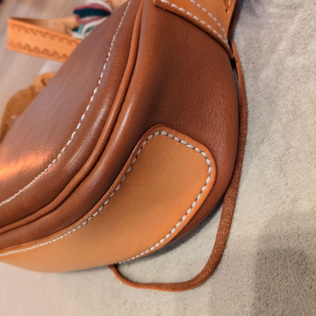 LUCKY JOHNラッキージョン　ショルダーバッグRSB12(タッセル付き)