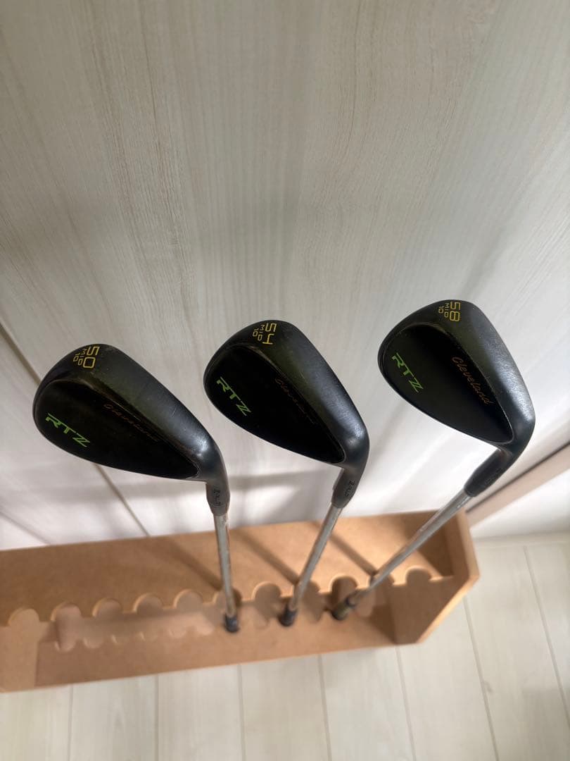 クリーブランドゴルフRTZ ブラックサテン 50° 54° 58° 3本セット