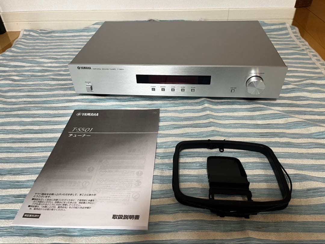 現品限り‼️ YAMAHA T-S501 FM AMチューナー　ラジオ アンテナ