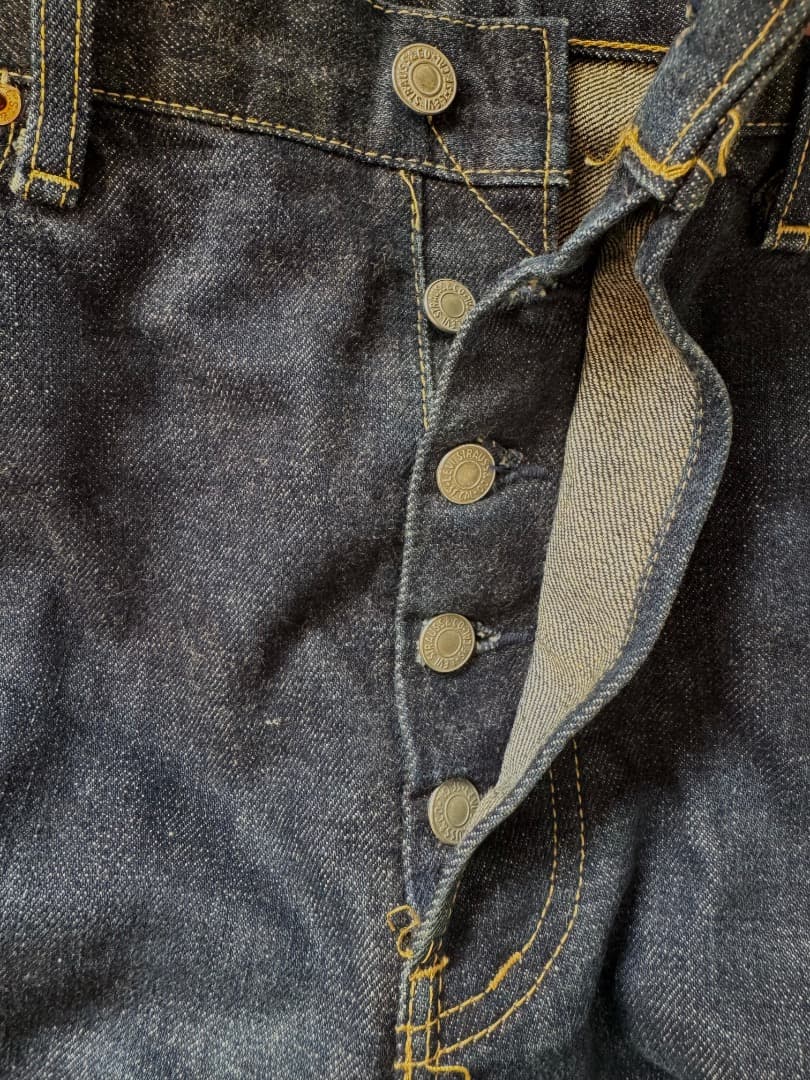 ビッグE Levi's503B赤耳W34L36セルビッチデニムパンツリーバイス