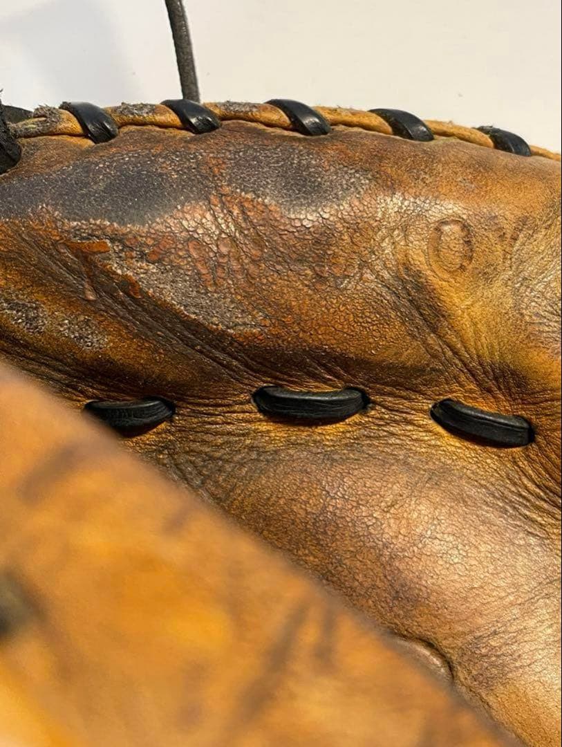 ハタケヤマオーダーキャッチャーミット　プロ支給品　横浜ベイスターズ　硬式用