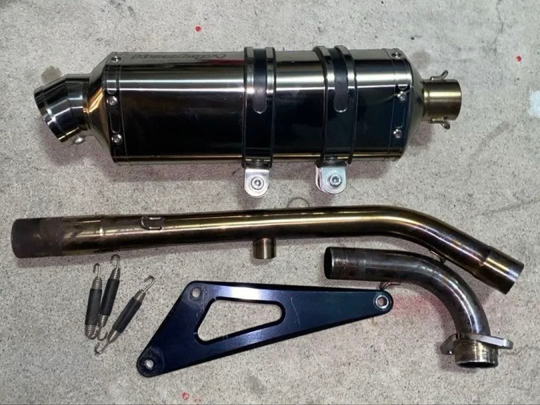 シグナスX 黒田屋マフラー