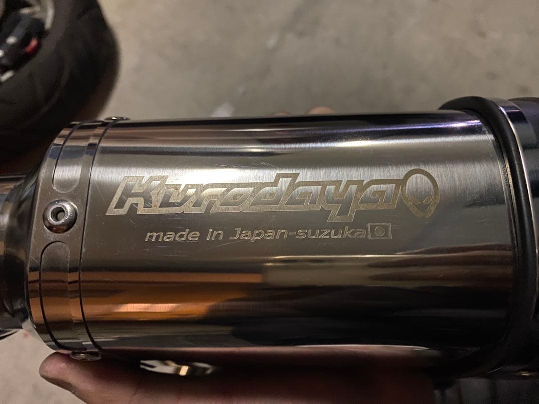 シグナスX 黒田屋マフラー