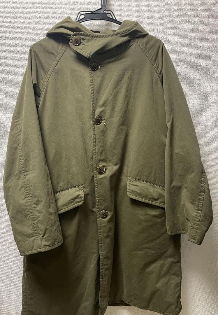 COMOLI コモリ 19AW フーデッドコート サイズ1