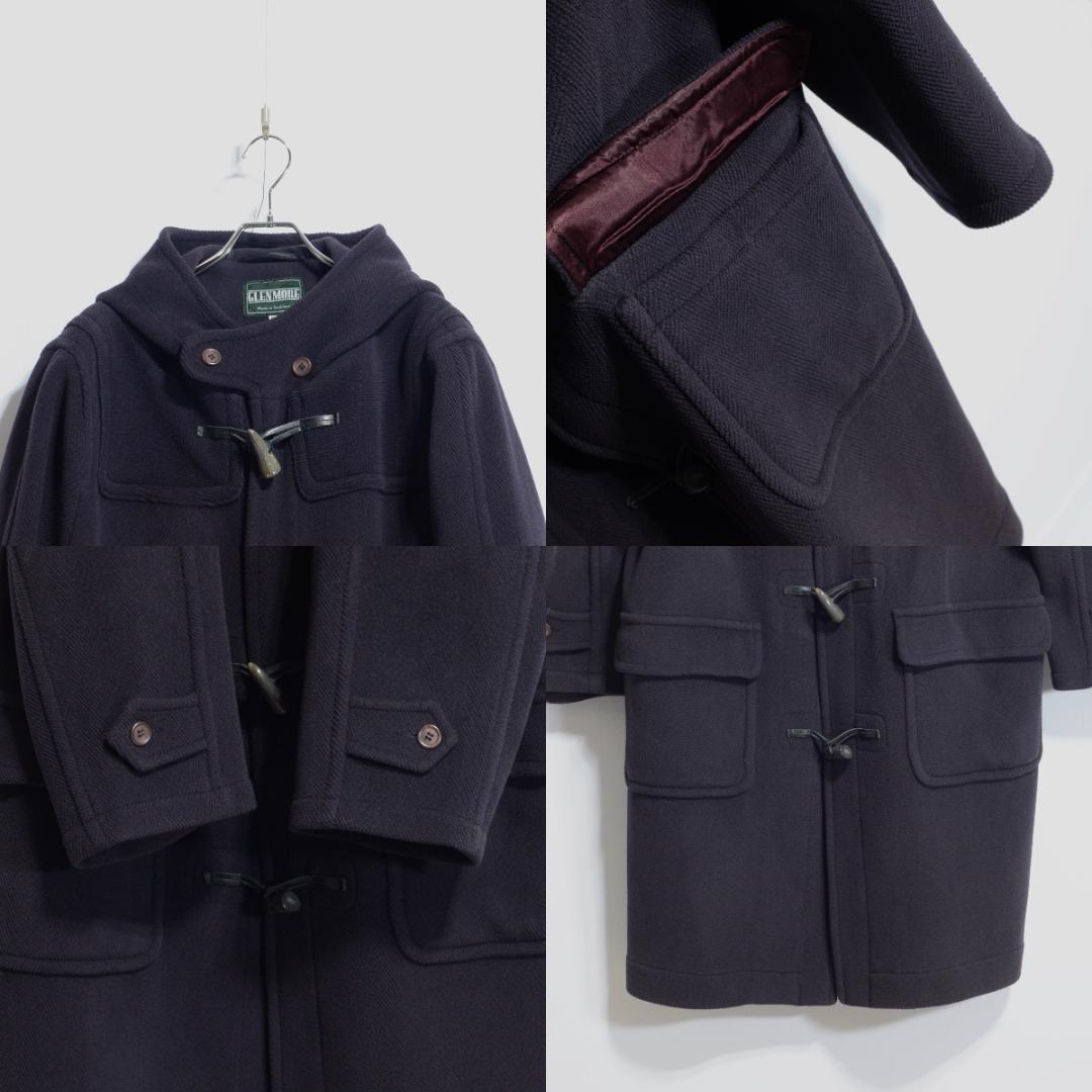 超極上品 インバーティア製 グレンモア ムーアブルック ダッフル パープル 38