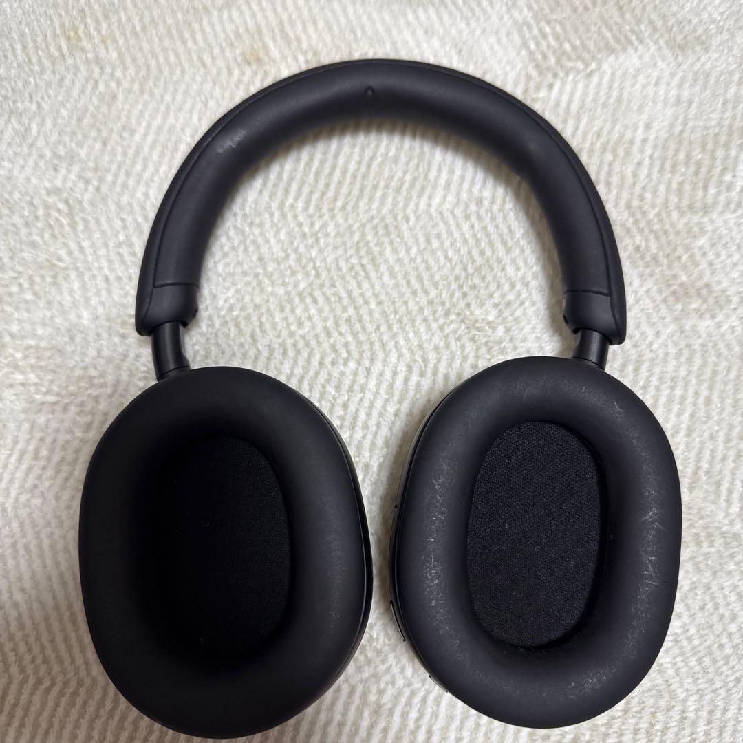 SONY WH-1000XM5 ブラック:ワイヤレスヘッドホン ケース付き