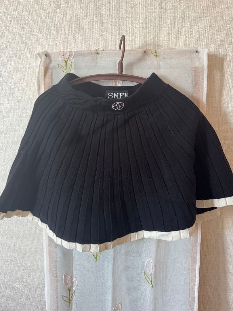 SMFK 黒 カーディガン&スカート&トップ　4点セット