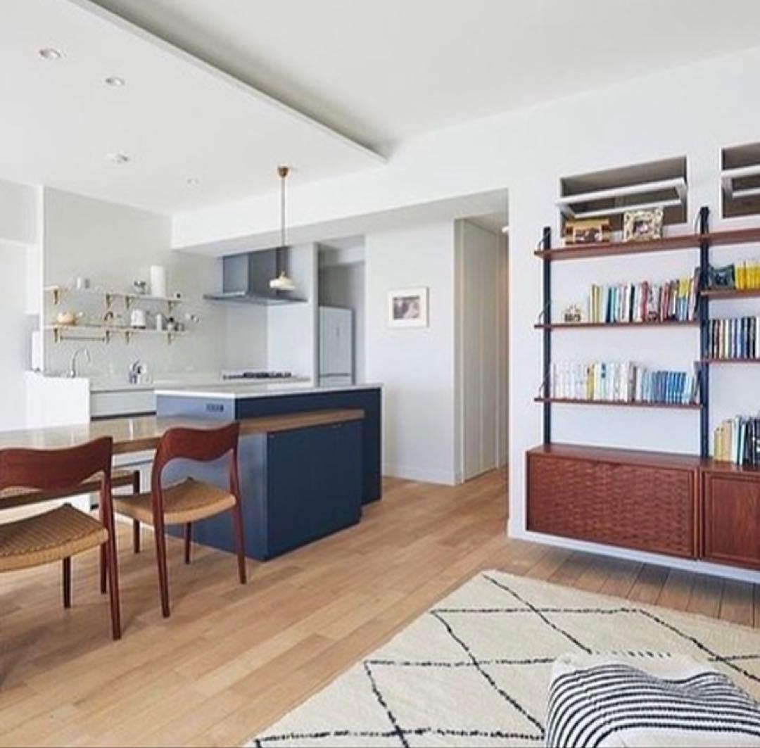 直接引き渡し　Poul Cadovius チーク材　壁付けシェルフ