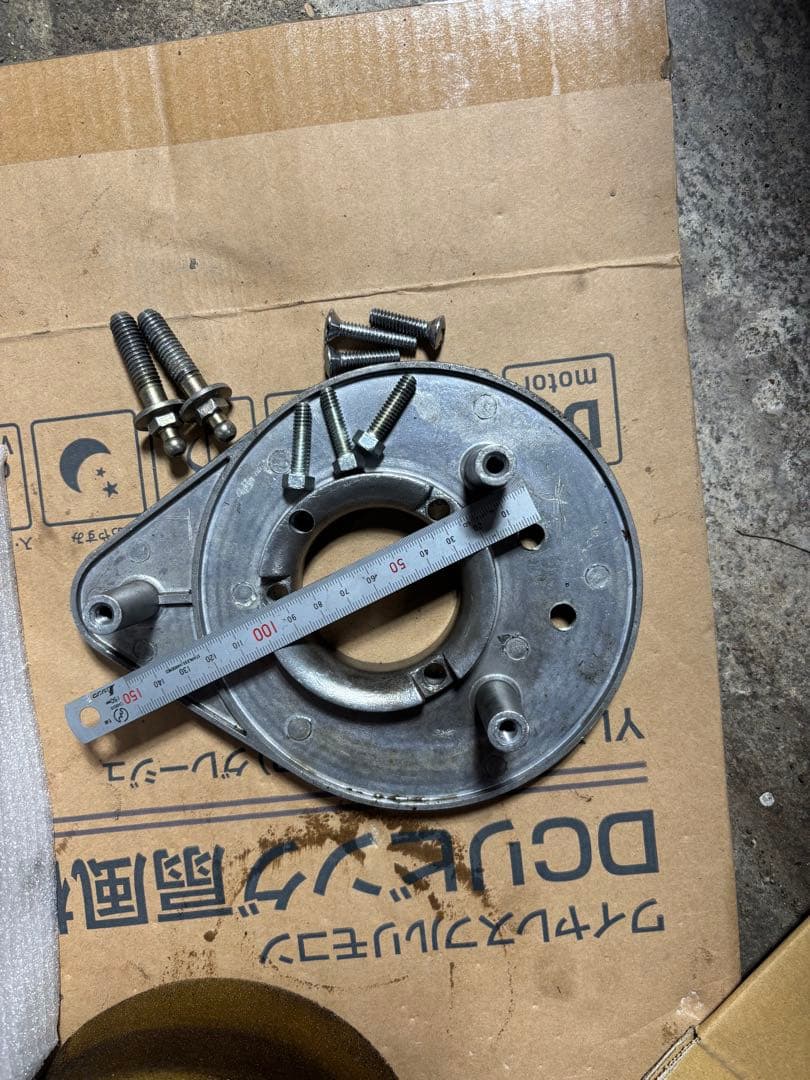 エアクリーナーカバー クロームメッキ ダイナFXDL2011年式に付けてました