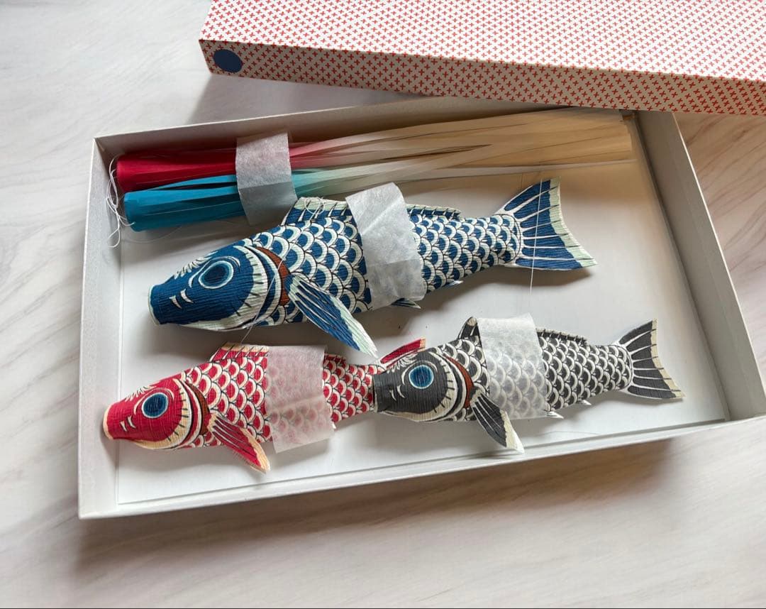 いせ辰　江戸モビール　鯉のぼり　和紙　こどもの日　端午の節句