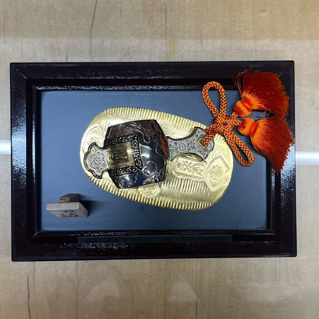 金工 光雲 福古槌 ガラスケース付　SILVER.P