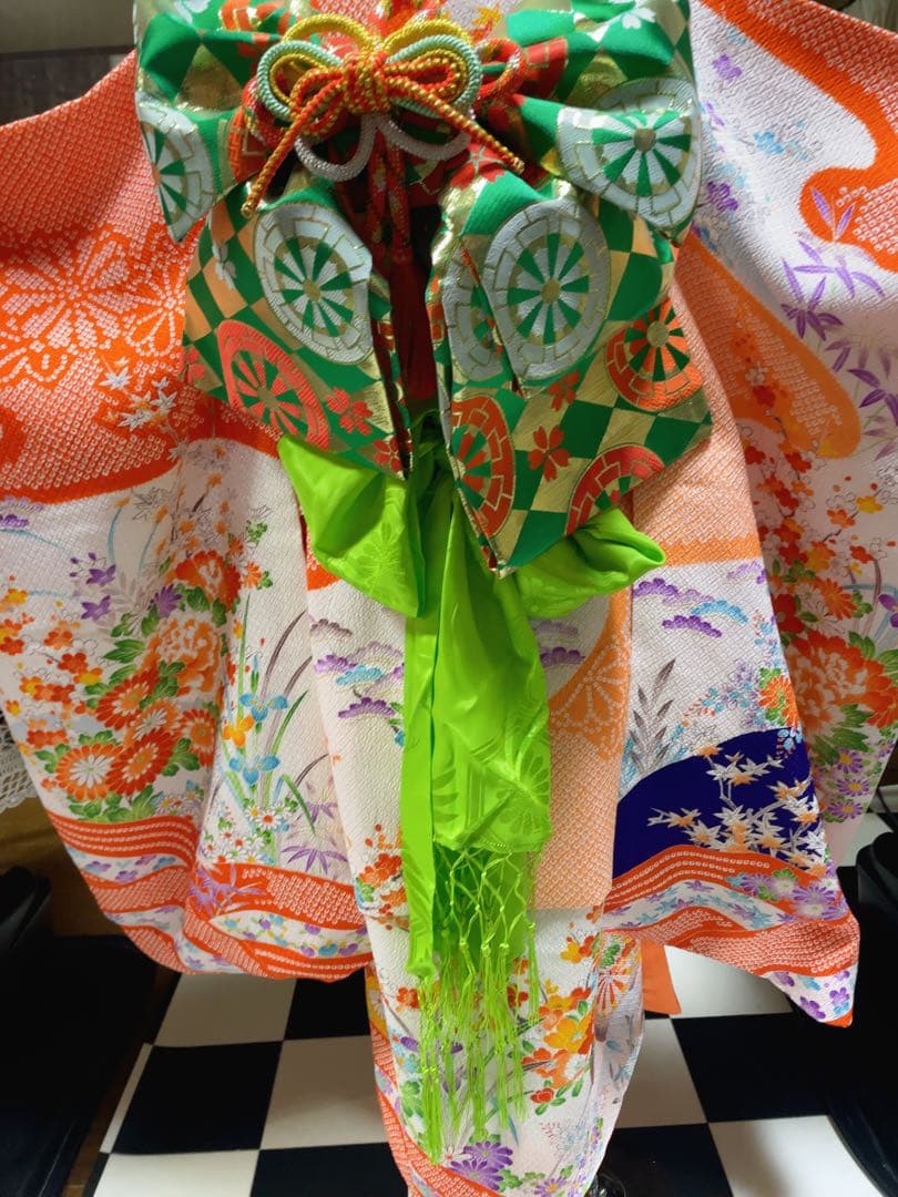 七五三5〜7歳様高級絞り柄