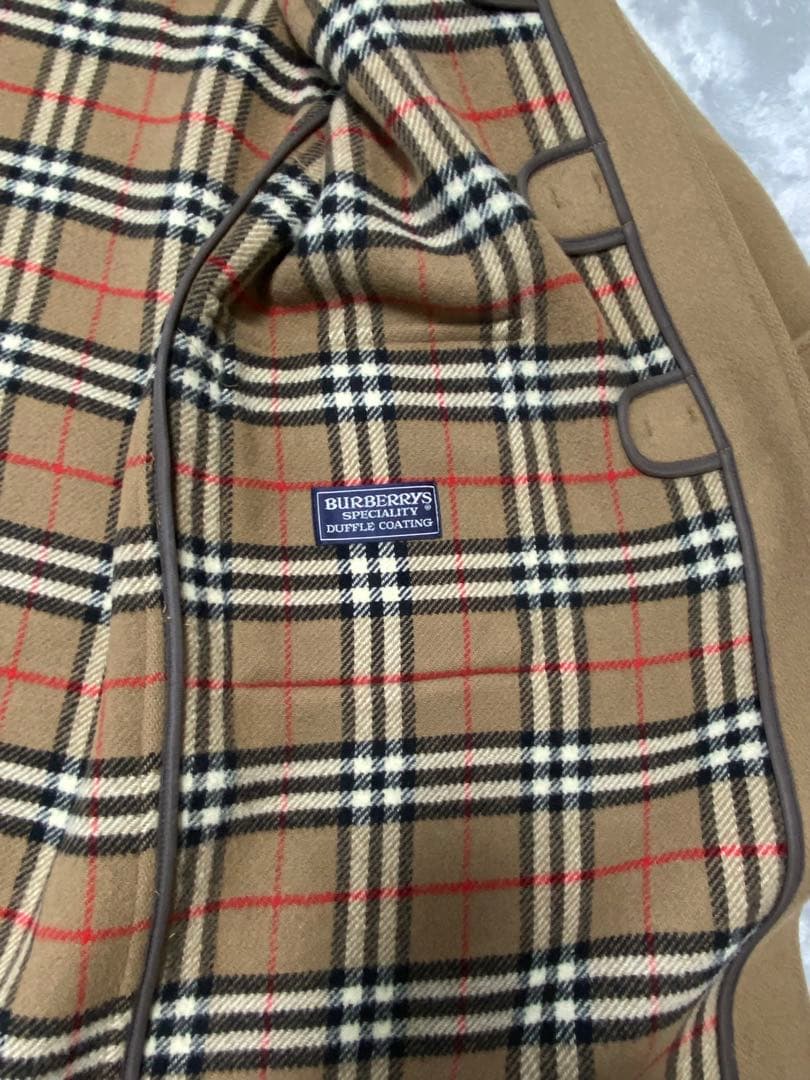 バーバリー　ダッフルコート　マルゼン　ヴィンテージ　XLくらい　英国製