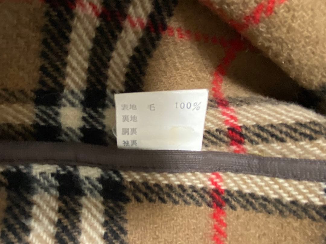 バーバリー　ダッフルコート　マルゼン　ヴィンテージ　XLくらい　英国製