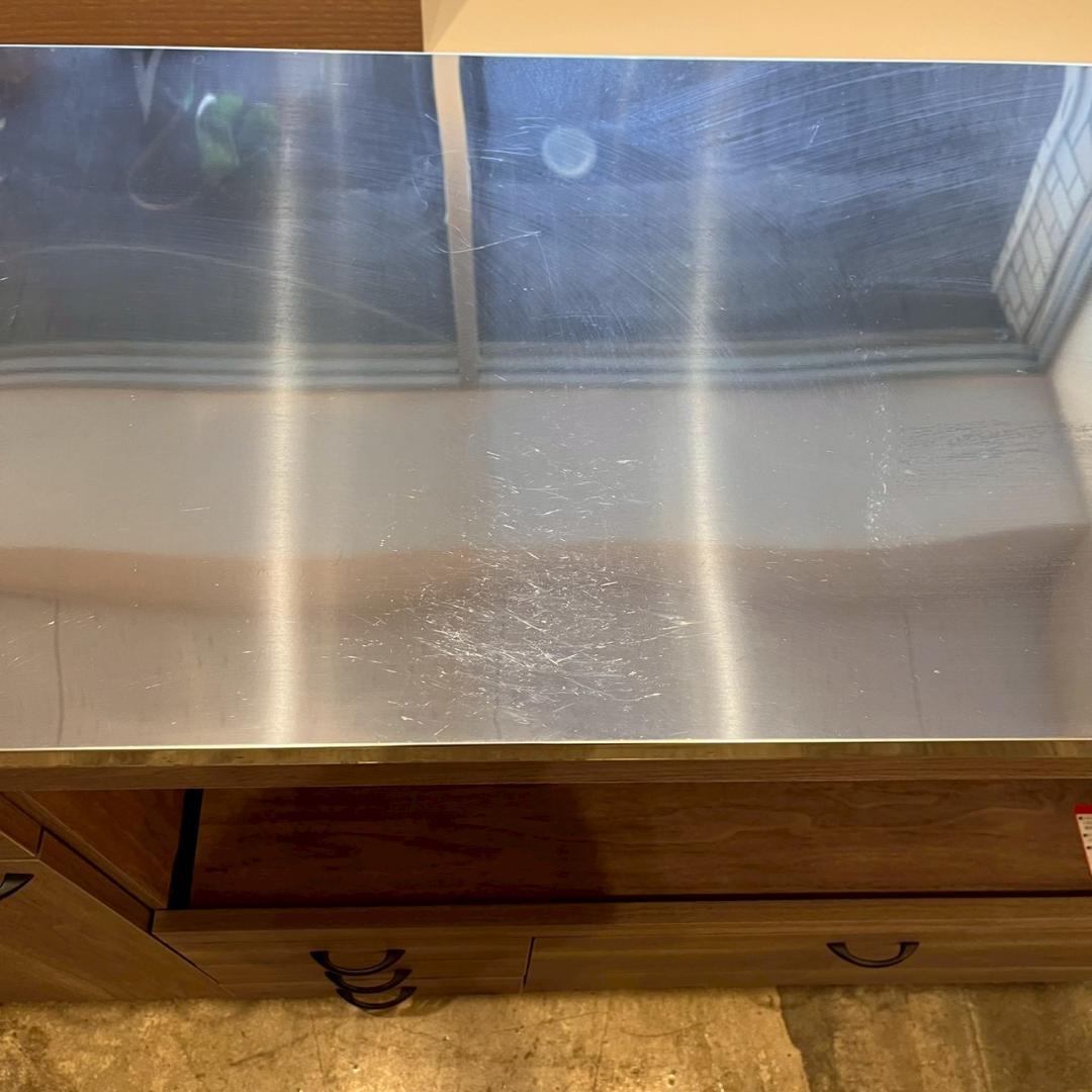 大和木工株式会社 キッチンボード 2024年製 キャビネット 食器棚 幅120㎝