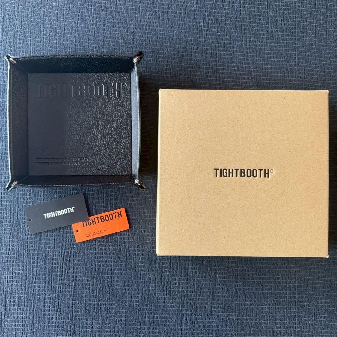新品未使用TIGHTBOOTH PRODUCCTION レザートレイ黒