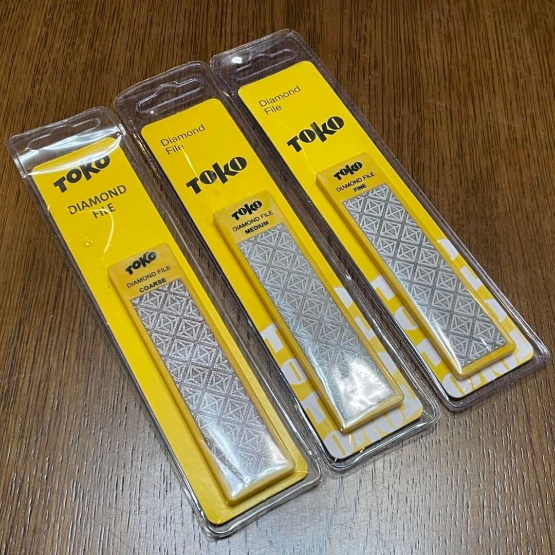 TOKO　DIAMOND FILE　3点セット　トコ　ダイヤモンドストーン