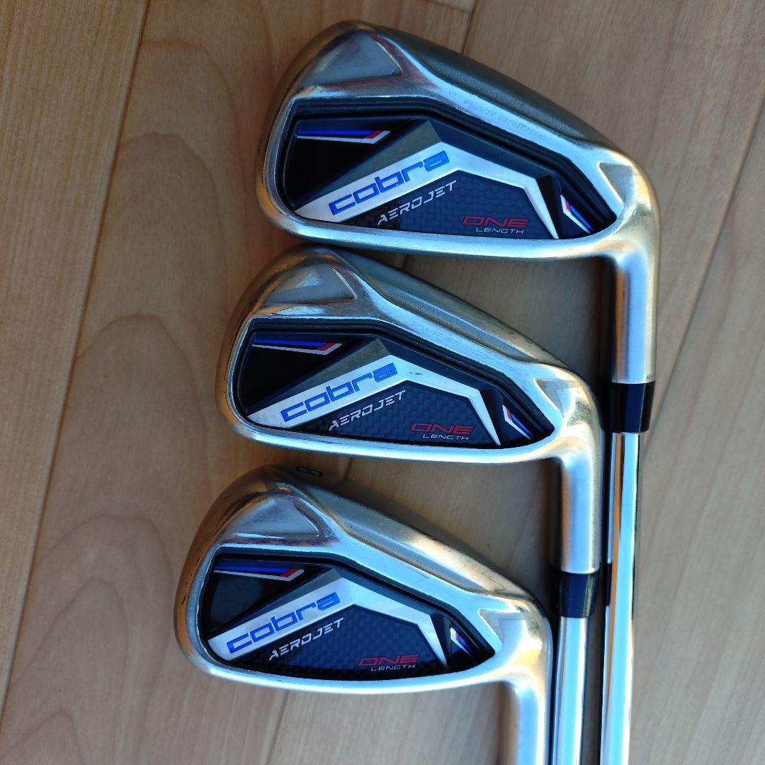 コブラ エアロジェット　ワンレングス　アイアン 5本